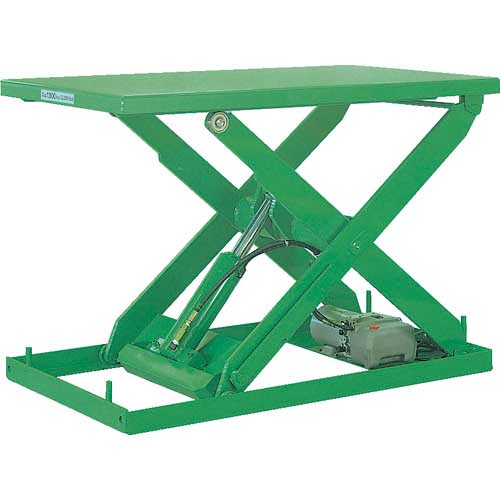 Bishamon テーブルリフト NXシリーズ 均等荷重1000kg ストローク845mm テーブル寸法1340×780mm NX100WC-B