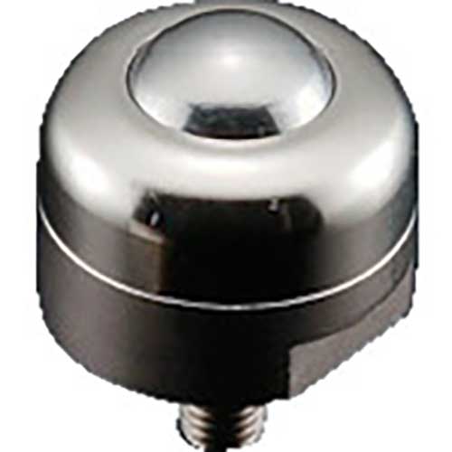 プレインベア ボールキャスター 上下兼用 ボルトタイプ スチール製 PV120B 許容荷重200kg