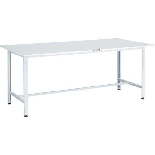 TRUSCO 軽荷重作業台(300kg)AE型 1500X750XH740 基本タイプ ホワイト色 RAE-1500 W