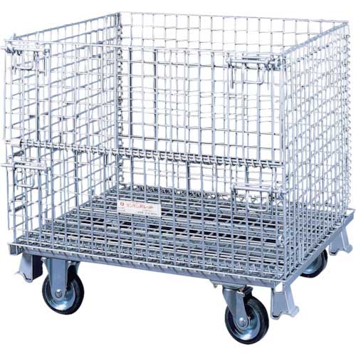 サンキン メッシュパレット 130mmキャスター付 SC-15S