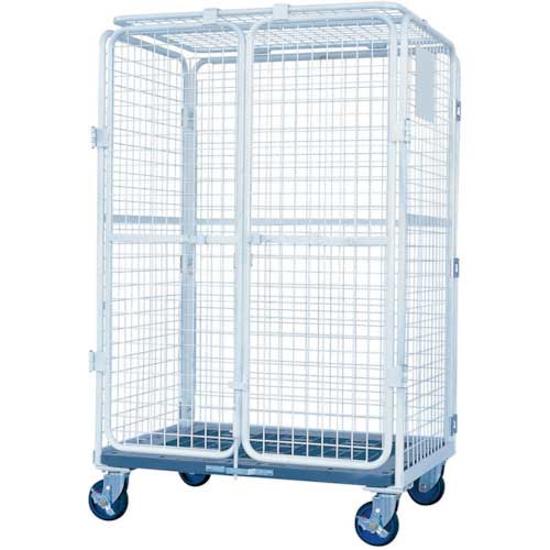 ワコーパレット カゴ車(鋼製) セキュリティーカーゴ 幅1100mm SCC-1180