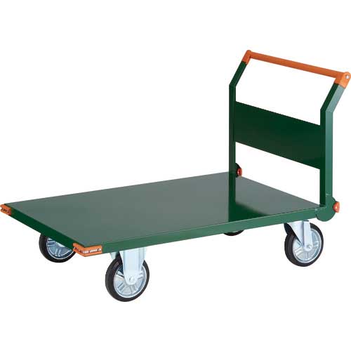 TRUSCO 鋼鉄製運搬車 ハンドル側自在車 SH R