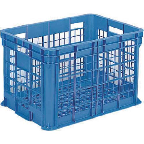 サンコー スタッキングコンテナー 128000 サンテナーB#300 ブルー SK-B300-BL