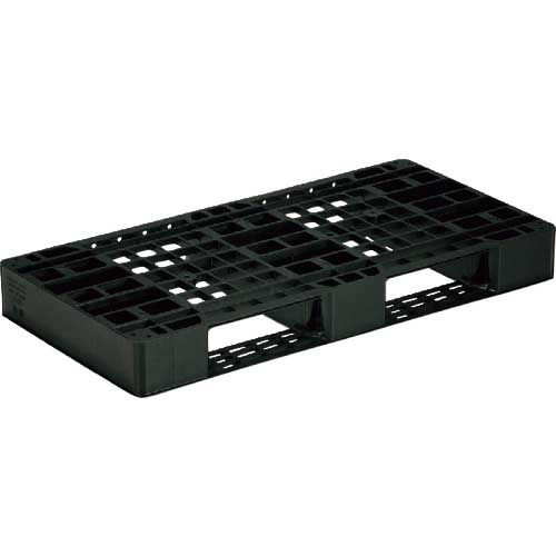 サンコー リサイクルプラスチックパレット 812904 D2-055110 SK-D2-055110-BK