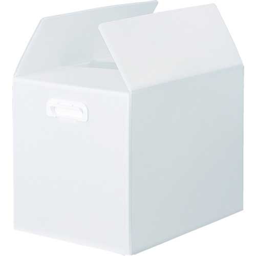 TRUSCO ダンボールプラスチックケース 5枚セット A3サイズ 取っ手穴なし 半透明 TDP-A3D-5TM