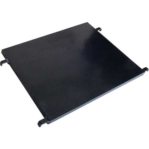 TRUSCO カゴ車 ハイテナー用中間棚板 800X600 黒 THT-1T- BK