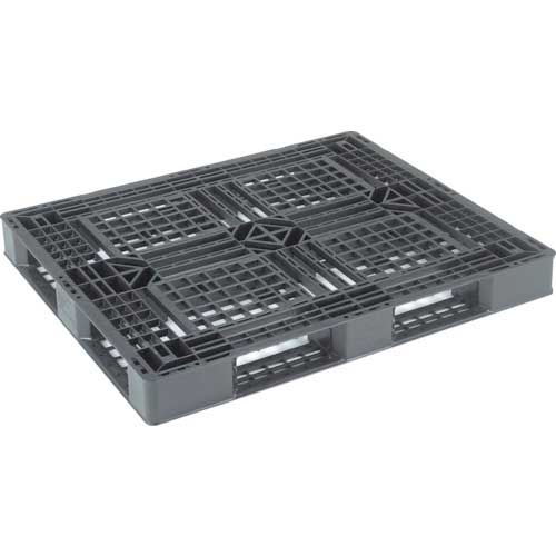 TRUSCO 樹脂パレット 片面4方差 1200X1000 TJL-D4-1210E