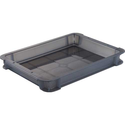 TRUSCO スケルトンカラーコンテナ 3L 黒 TSK-3BK