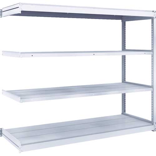 TRUSCO TUG型軽中量棚200kg連結 1840X624XH1500 4段 TUG200-56L-4B