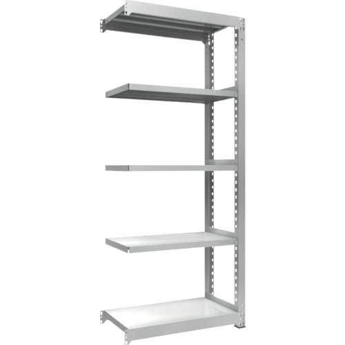 TRUSCO 耐食性スチール棚 TZM3型中量棚 H2100 5段 連結 TZM3-7 5B