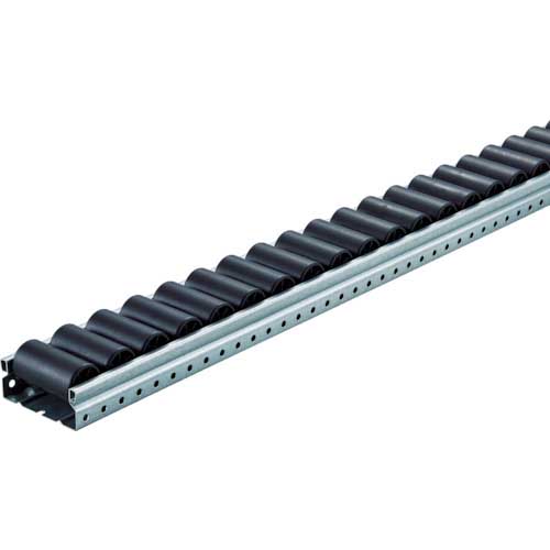 TRUSCO ピッキングラック用 導電ホイールコンベヤ Φ36ワイド V-3670UD