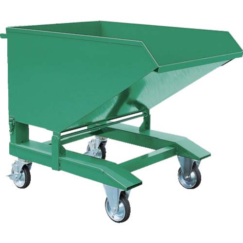 TRUSCO スクラップ台車 手動式 270L VSP-270