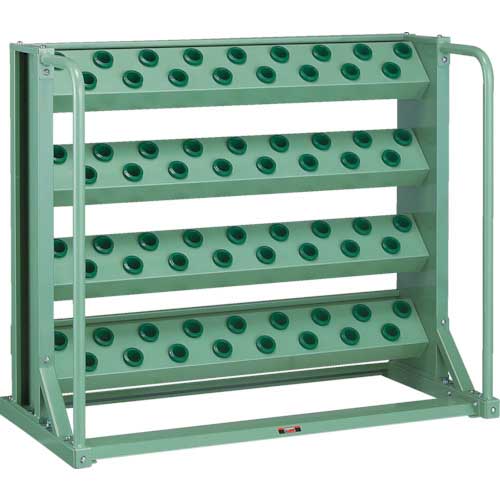 TRUSCO　ツーリングラック　BT・NT30兼用　68個収納　ホワイト色　VTL-417-AW　1台（4652771） TRUSCO ツーリングラック BT・NT30兼用 68個収納 VTL-417の通販｜現場市場