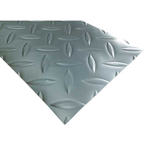 ワニ印 塩ビ養生マット ヤバネ シルバー 1.4mm厚×920mm×20m巻 003026