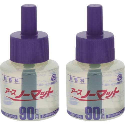 アース ノーマット 取替えボトル90日用無香料 2本入 121011