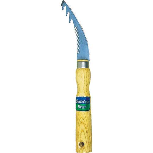 GS チップ付除草鎌 鋸目付 1519