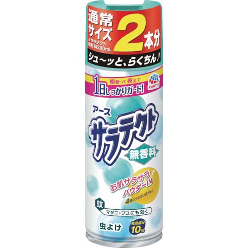 同梱 アース製薬 サラテクト無香料 186317