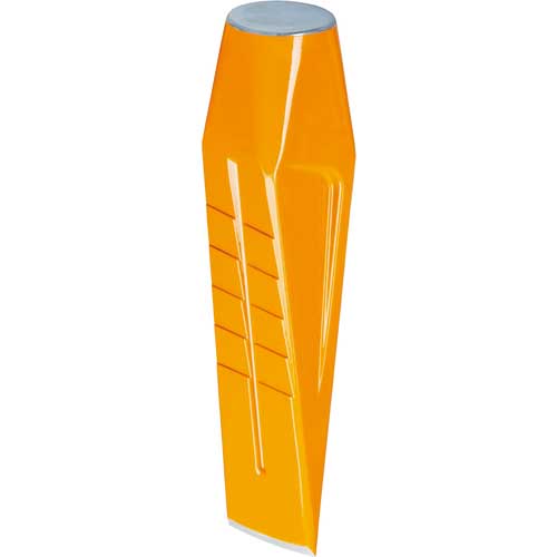 ■HALDER ねじれくさび 特殊プラスチック製ケース付 長さ260mm・刃長50mm〔品番:3556.260〕【4804074:0】[店頭受取不可] HALDER ねじれくさび 特殊プラスチック製ケース付 長さ260mm・刃長50mm