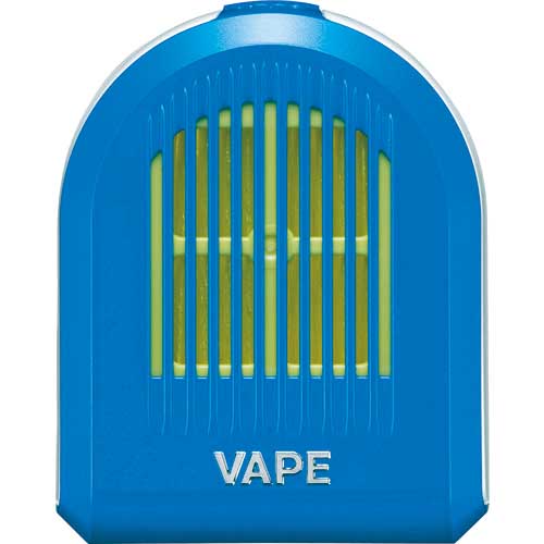 フマキラー 電池式殺虫剤屋外用どこでもベープGO!未来480時間セットブルー 430332