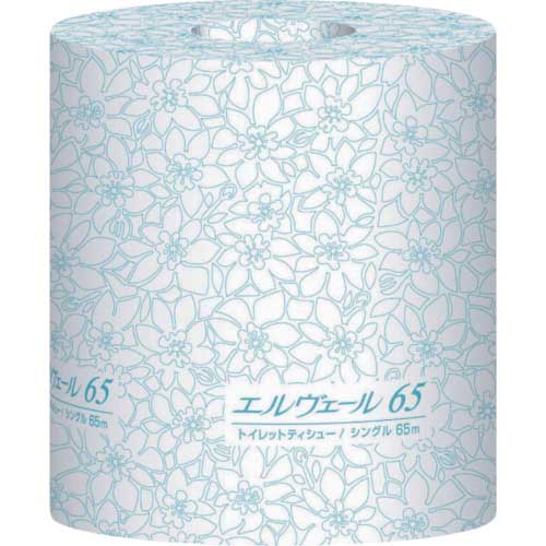 エリエール エルヴェール トイレットティシュー シングル 個包装 ミシン目入り