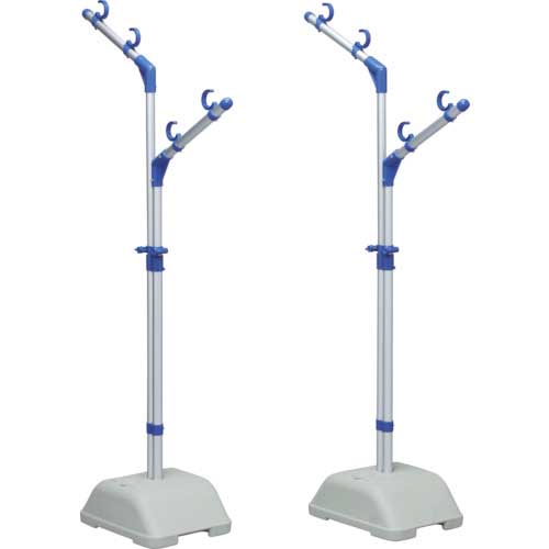 アイリスオーヤマ 528591 アルミ物干し ブロー台セット AMS-169R