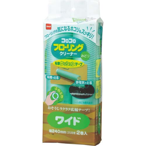 ニトムズ コロコロスペアテープフローリングクリーナーワイド (2巻入) C1780