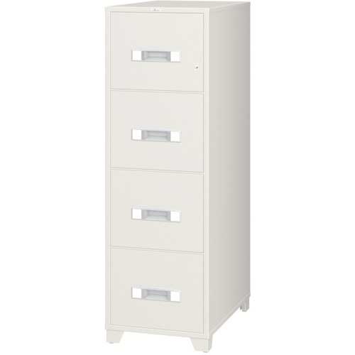 エーコー 耐火ファイリングキャビネット シリンダ錠オールロック式 EA4-4G