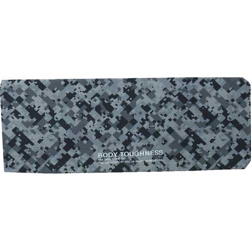 おたふく BT冷感・消臭 パワーストレッチ ヘアーバンド 迷彩 フリーサイズ JW-610-ME