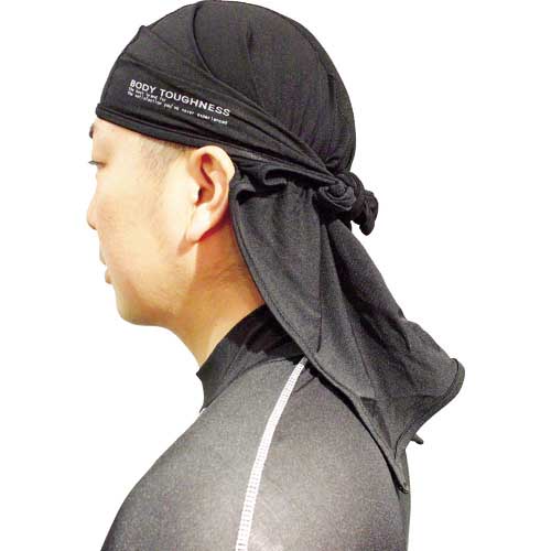 【廃番】おたふく 冷感・消臭 パワーストレッチヘッドキャップ巻タイプ JW-612