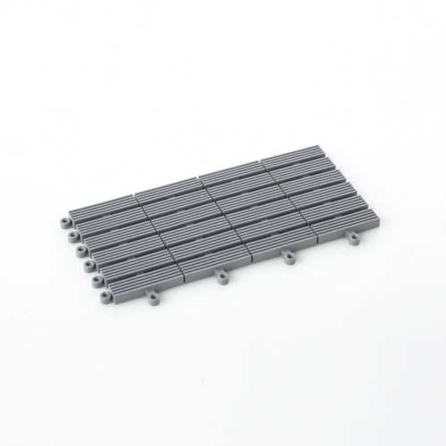 テラモト フリーラインマット 灰 150×300mm MR-080-072-5