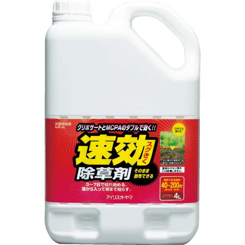 アイリスオーヤマ 514647 速効除草剤 4L SJS-4L
