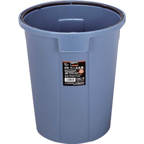 TRUSCO PPペール丸型90L TPPM-90-B