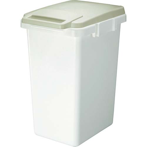 TRUSCO 連結ワンハンドペール 45L ベージュ TRHP-45-BG