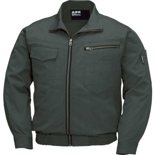XEBEC 【2025今季完売】 綿薄手現場服ヘリンボン空調服XE98002-62-3L アーミーグリーン XE98002-62-3L