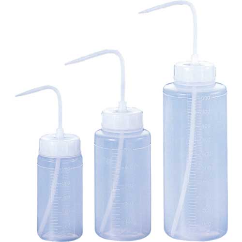 サンプラ サンプラ丸型洗浄瓶(広口タイプ)