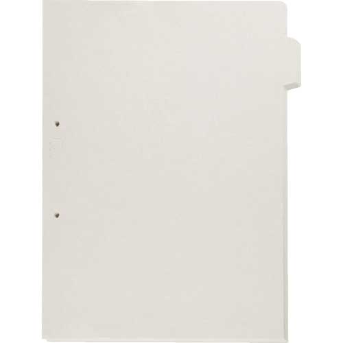 【廃番】キングジム カラ-インデックス5山(単色) グレ- (20枚入) 907T20GRAY