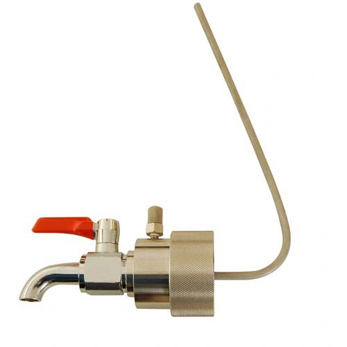 アクアシステム ペール缶用コック (油・オイル・洗剤)40mm専用 BVA-40P