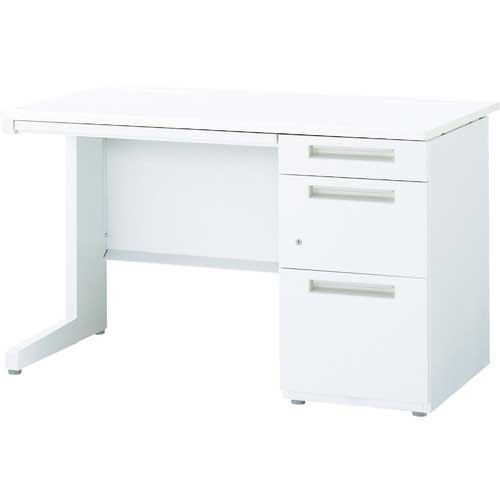 イナバ デュエナ Pタイプ 片袖机(L型脚)B4-3段タイプ DUP7-117-B3 SW/OW