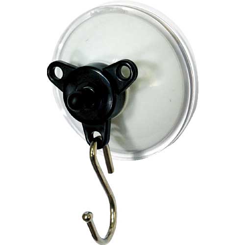 光 真空吸盤フック「スーパータコ」 白 KTC-2