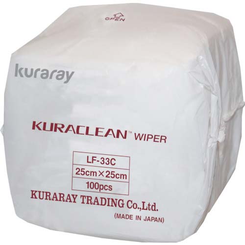 【廃番】クラレ 不織布製ワイパー クラクリーンワイパー 30cm×25cm 50枚×60袋=3000枚入 LF-8G