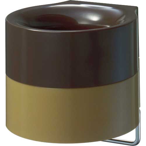 TRUSCO マグネット付き傘立て 1本用 ブラウン MGKS1-BR