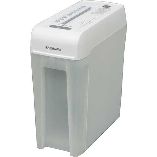 アイリスオーヤマ 520551 細密シュレッダー ホワイト P6HMCS-WH