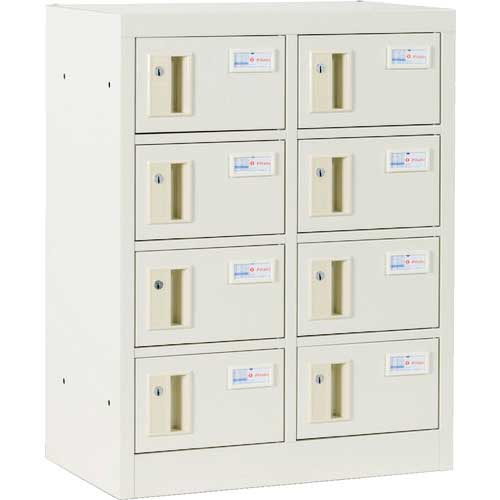 【廃番】仁張 貴重品ロッカー(2列4段)シリンダー錠 TS-024S