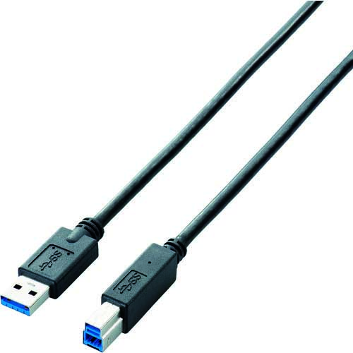 【廃番】エレコム USB3.0ケーブル(A-B) USB3-AB05BK/RS