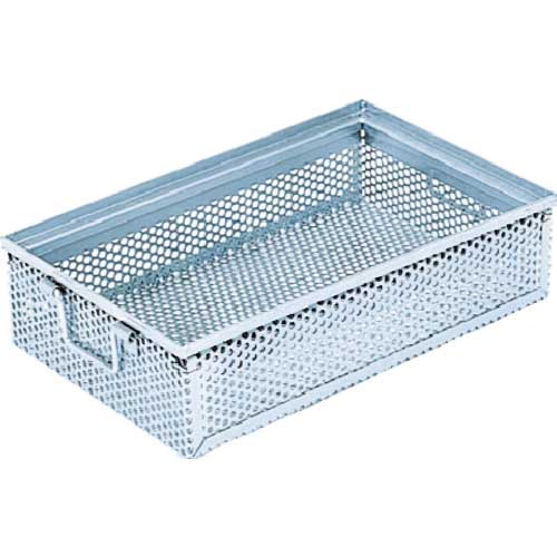 TRUSCO スチール容器 角型パンチングBOX 有効内寸394×234×87 VPB-3