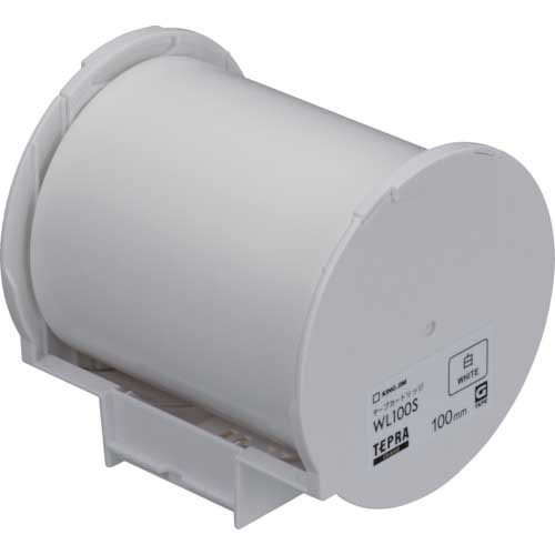 KING JIM Grandテープカートリッジ・白100mm WL100S