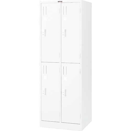 TRUSCO スタンダードロッカー2列2段4人用 シリンダー錠 NL22 [r20][s9-832] NL22 スタンダードロッカー 2列2段4人用 シリンダー錠 TRUSCO