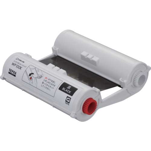 KING JIM Grandインクリボンカートリッジ・黒100mm WP100K