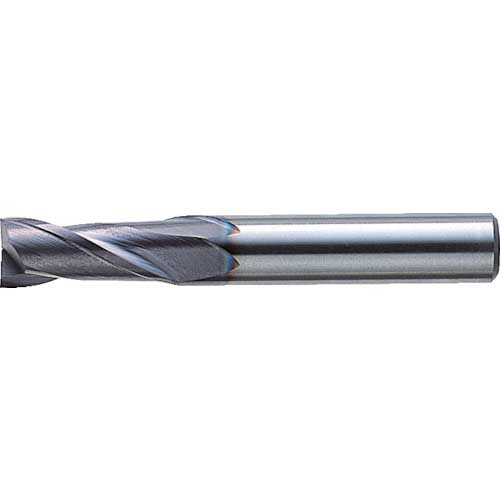 三菱K 2枚刃バイオレット ハイススクエアエンドミルミディアム刃長(M)11mm VA2MSD1100の通販｜現場市場