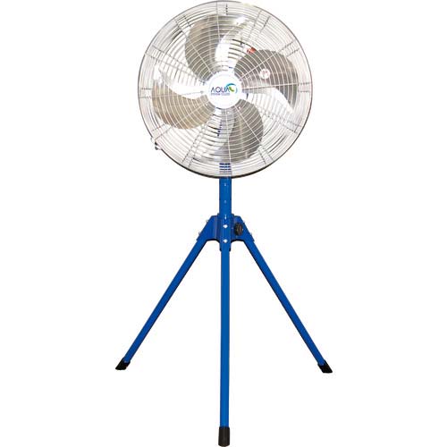 アクアシステム 無給油エアモーター式工場扇 スタンド型 (アルミハネ45cm) AFG-18NL